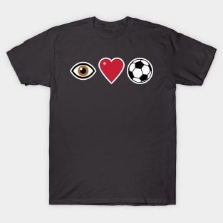 I Love Soccer T-Shirt